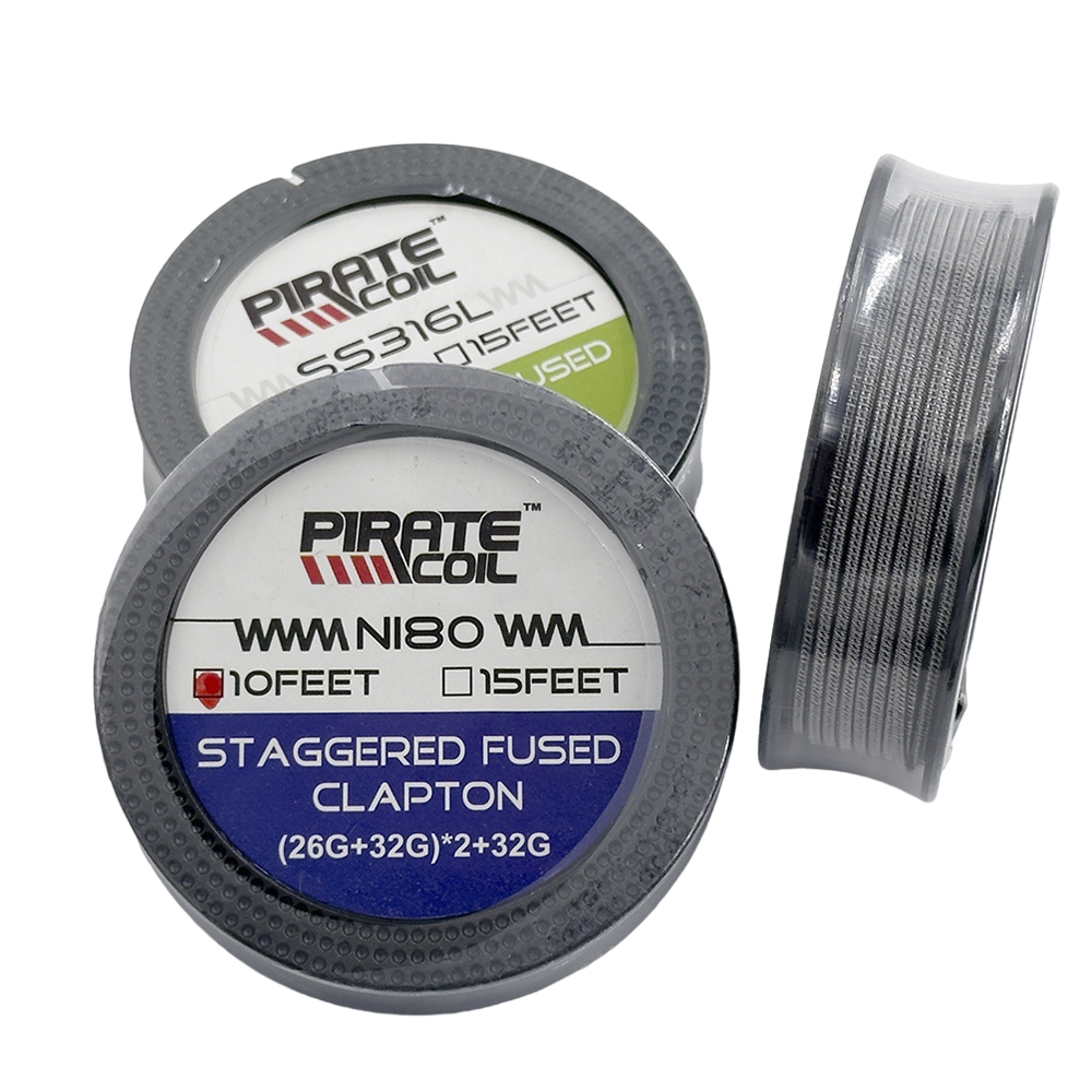 Stainless Wire Ss316 - Kademeli Kaynaklı Clapton Tel 26GA 32GA