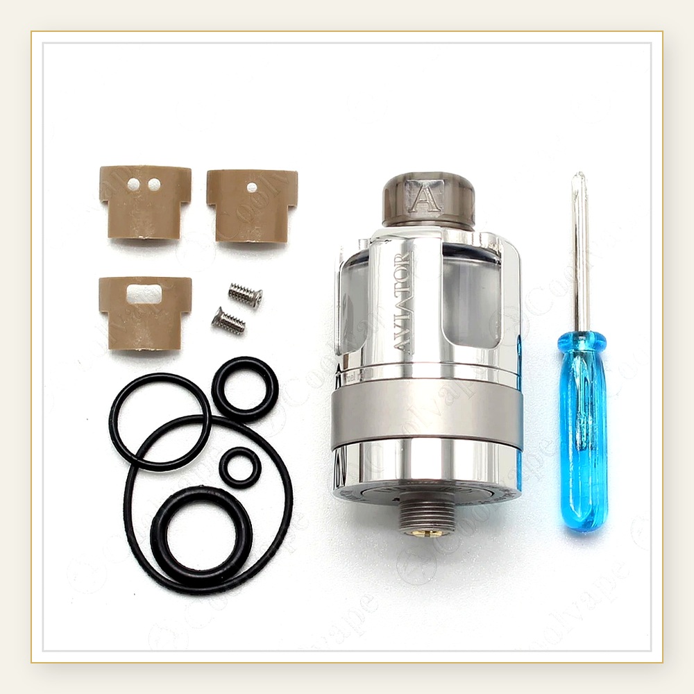 Wolfcoolvape Aviator 22 mm RTA - Vaping Air incelemesi ve fiyatı